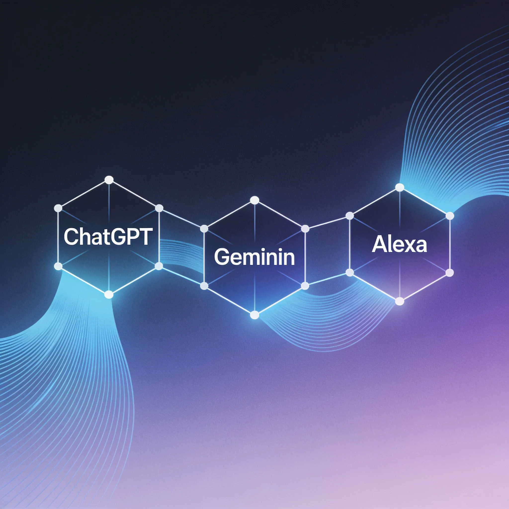 Illustration for the section "Measure Share of Voice Across AI Assistants"