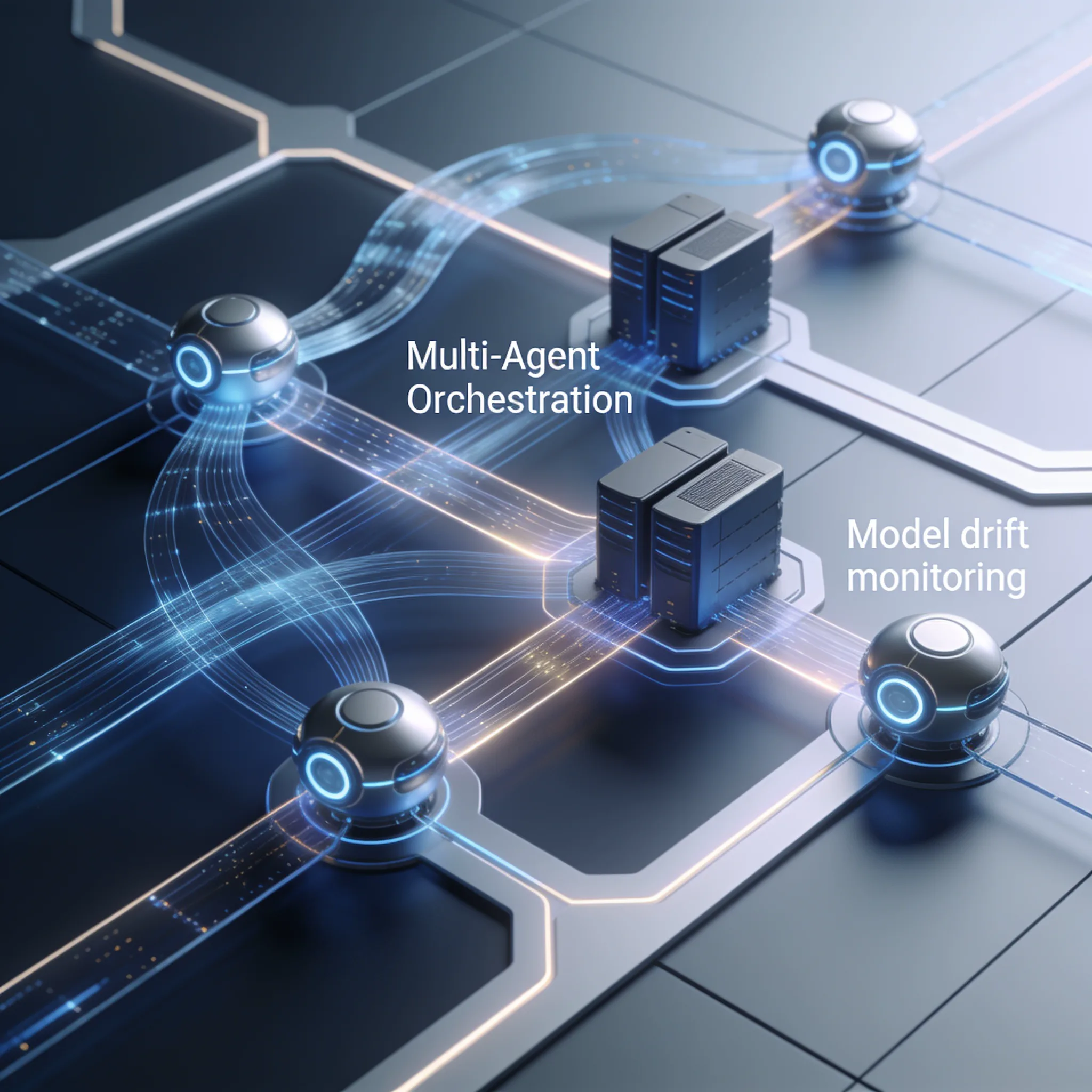 Illustration for the section "How Do You Monitor Model Drift and Integrate AI Engines With Legacy Mainframes"