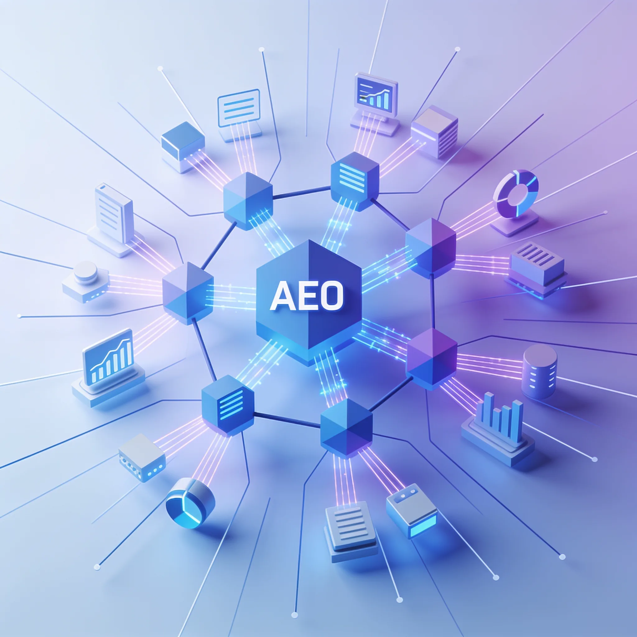 Illustration for the section "Track AEO Performance KPIs and Scale Fan-Out Coverage"