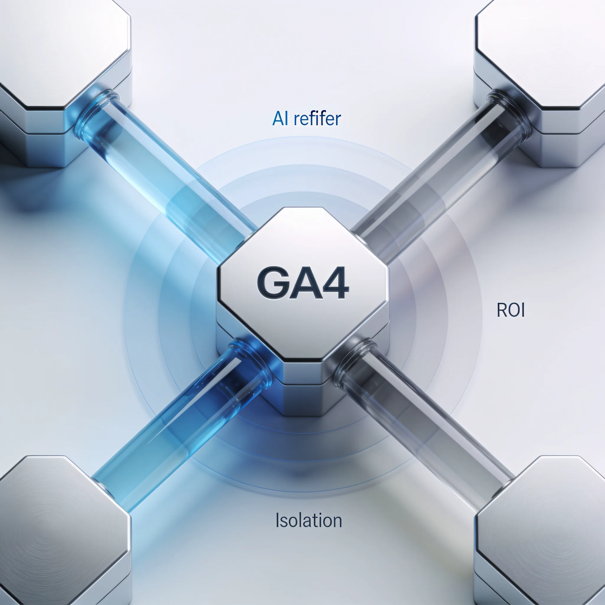 Illustration for the section "Configuring GA4 to Isolate AI Referrer Traffic and ROI"