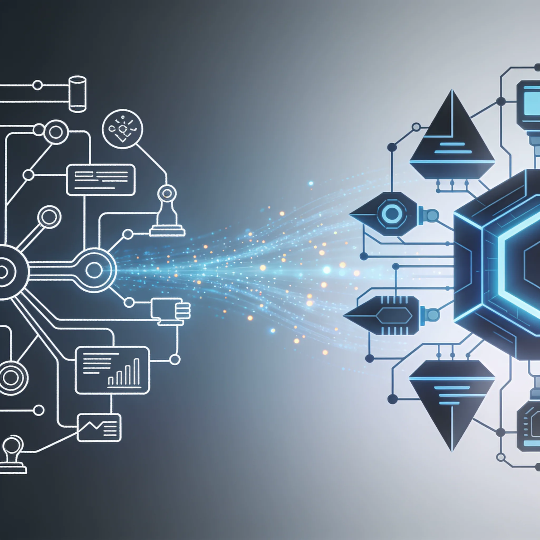 Step 2: Transition Processes From Manual to Automated Without Disruption concept for Building a Resilient Business Process Automation Strategy for AI Agents