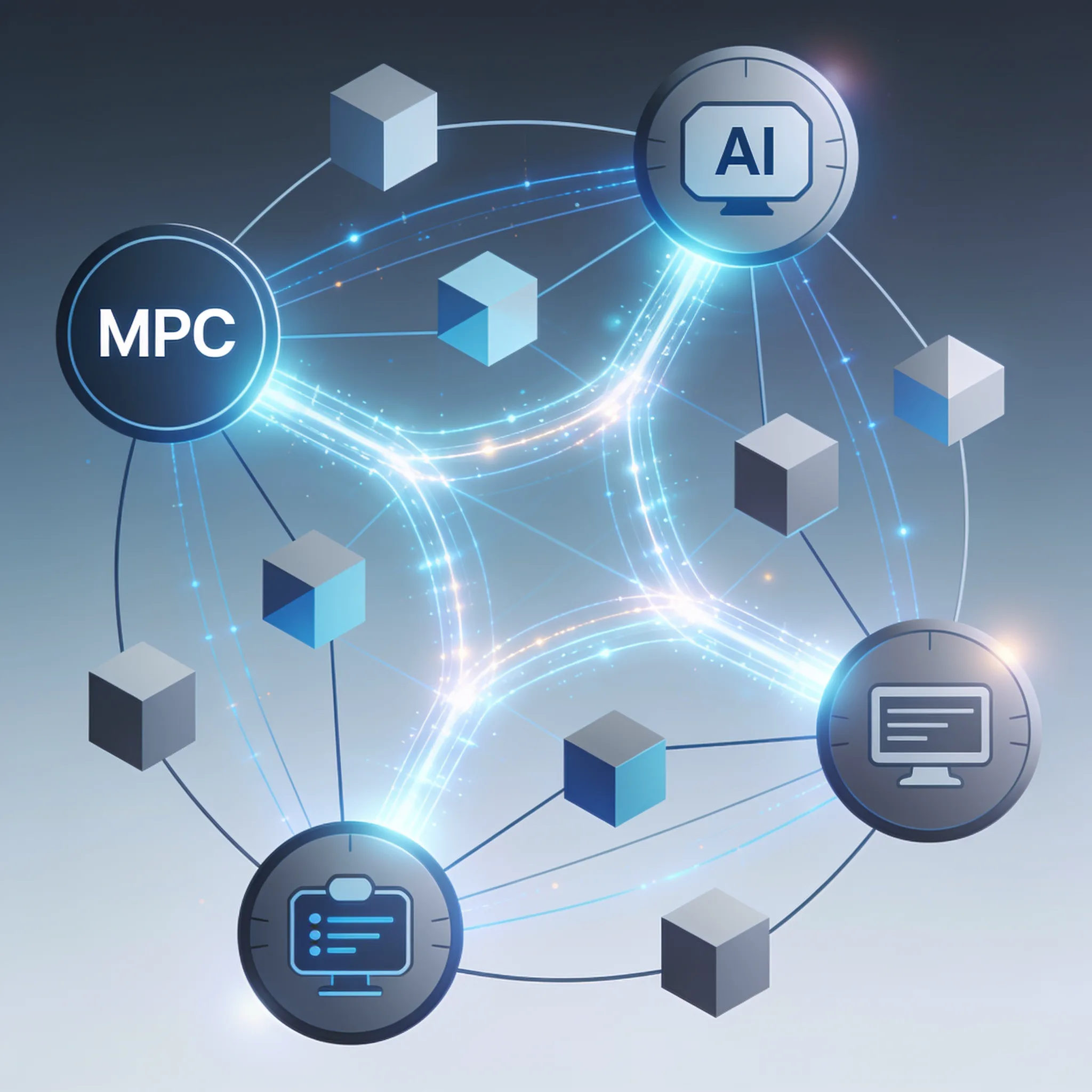 Illustration for the section "Meeting Partners Where They Work via MCP and Internal AI Operations"