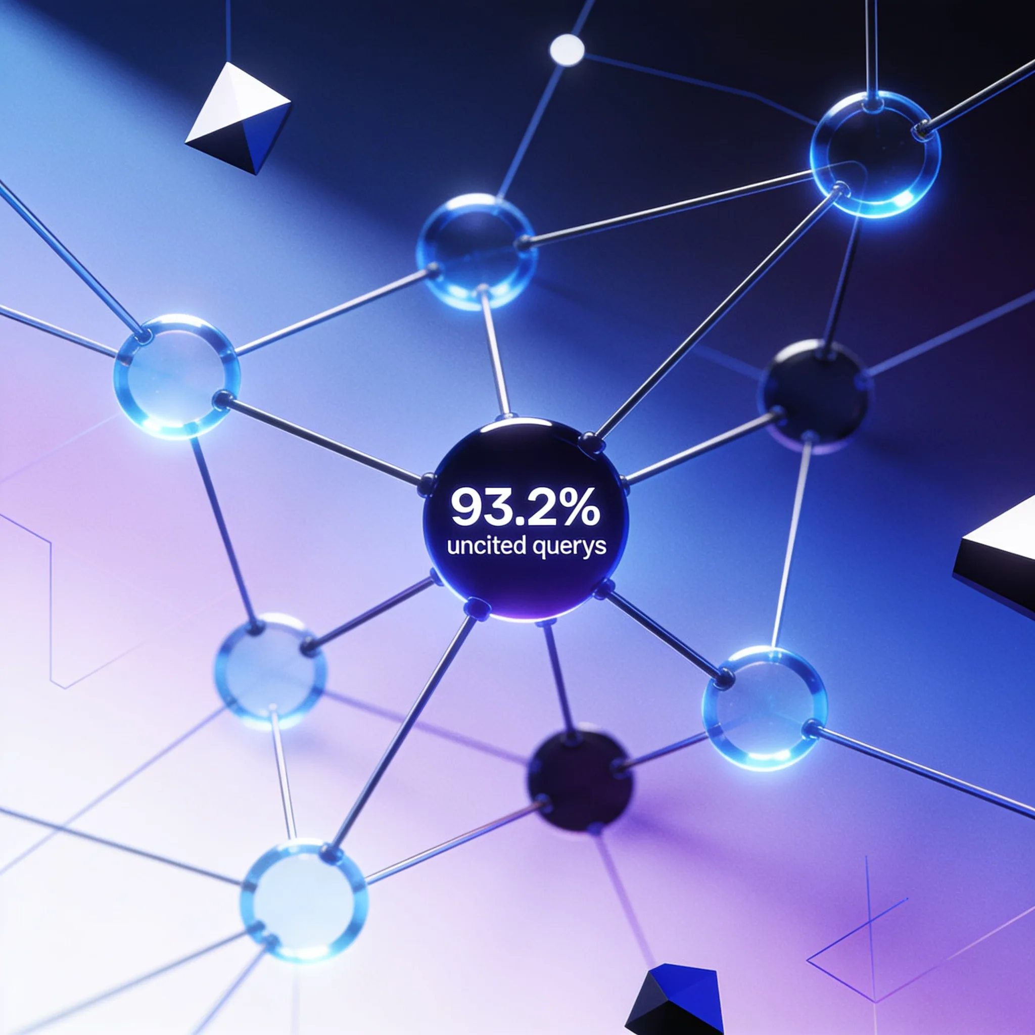 Illustration for the section "Audit Your Training Data Presence for the 93.2% Uncited Queries"